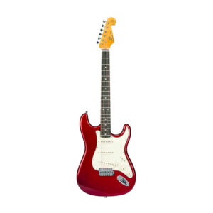 SX Retro Series electric guitar 62 vintage style, candy apple red