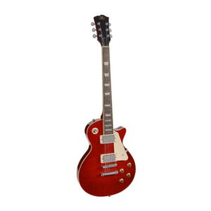 SX LP Std. style electric guitar, transparent wine